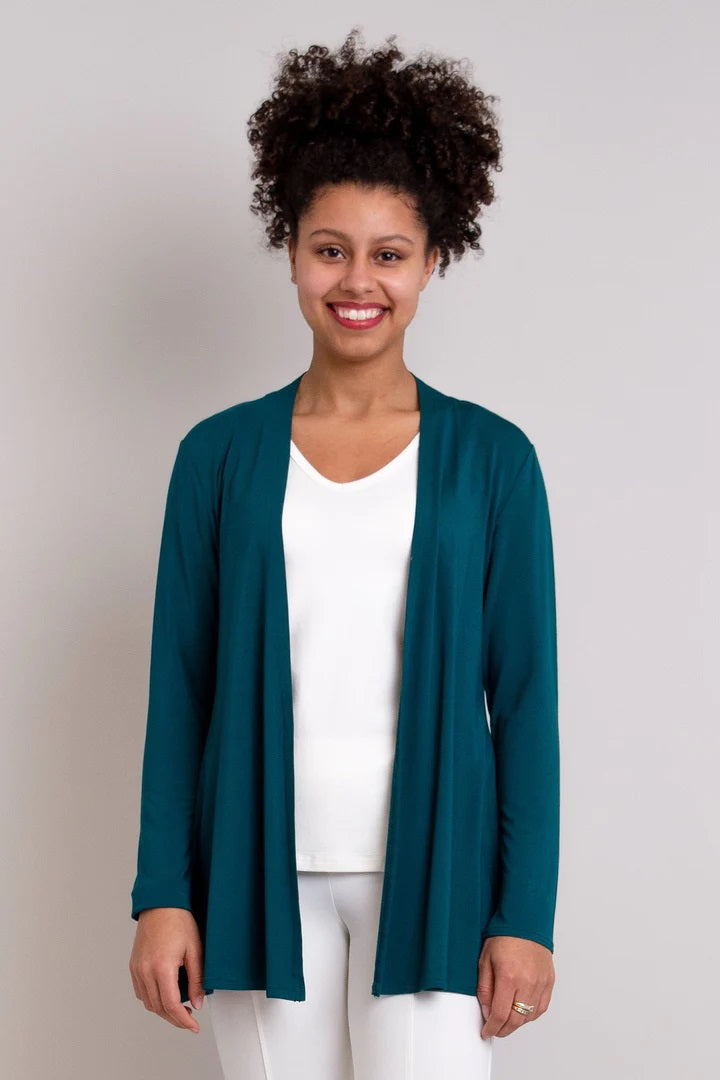 Veste Chopra, Sarcelle, Bambou