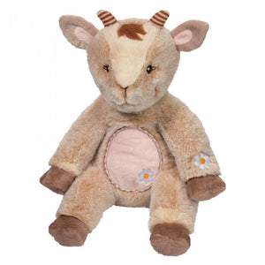 Peluche chèvre beige