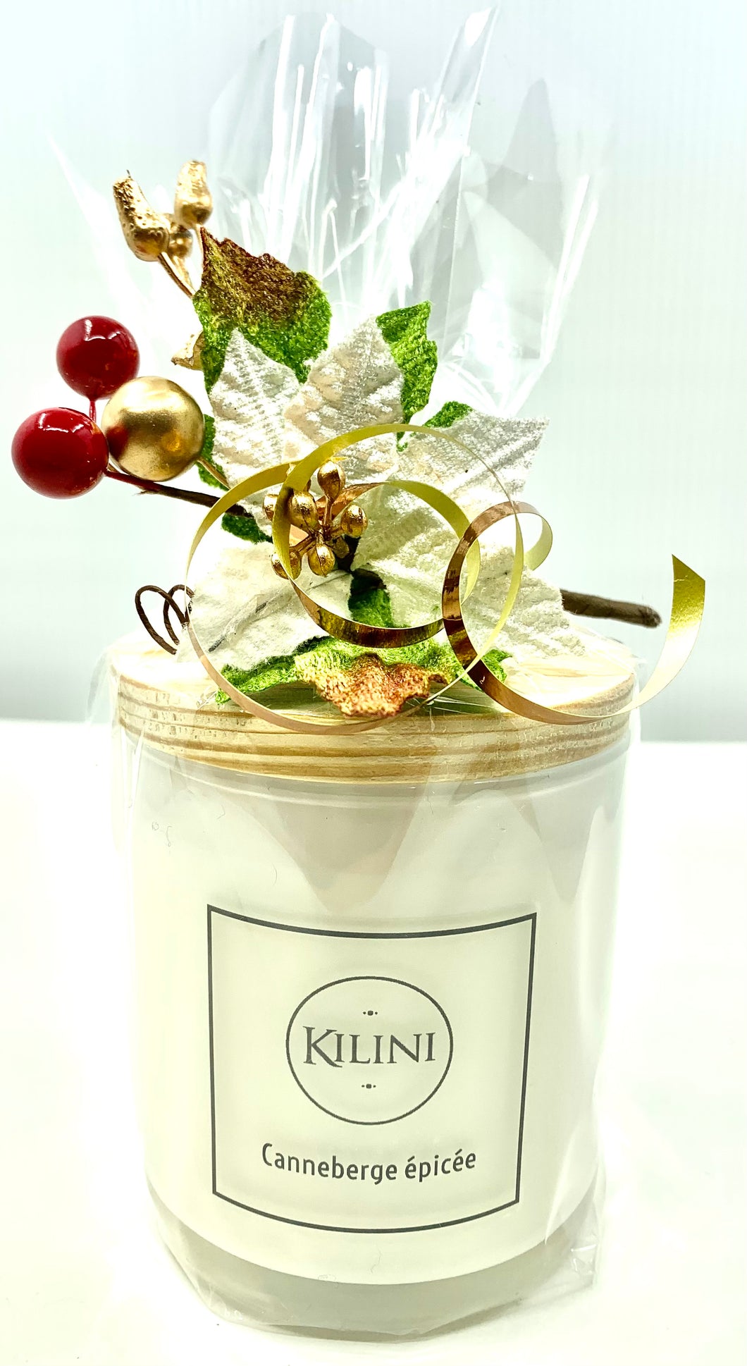 Bougie artisanale Canneberge épicée