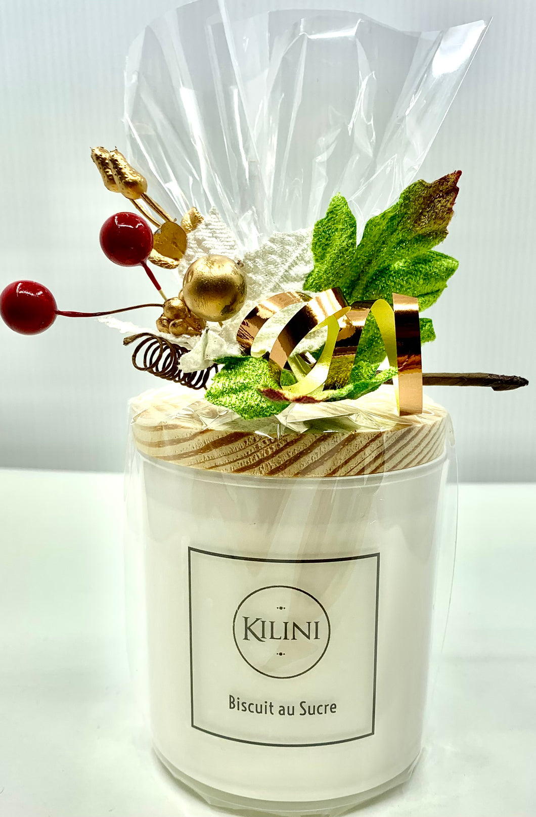 Bougie artisanale Biscuit au sucre