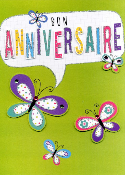 Carte de souhait, Bon Anniversaire