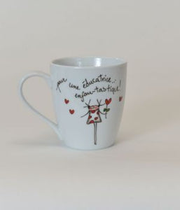Tasse Pour une éducatrice enfan-tastique