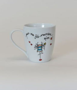 Tasse Pour ma fée marraine qu'on aime