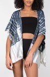 Kimono court gris