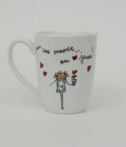 Tasse Pour une Mamie au coeur jeune