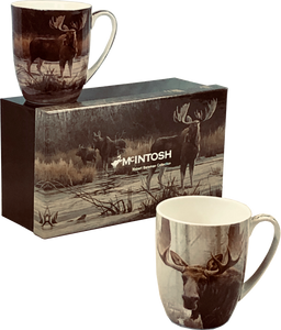 Tasses ensemble de 2 "Moose"