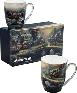 Tasses ensemble de 2 "Lamplight Village"