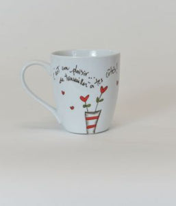 Tasse C'est un plaisir de travailler à tes côtés